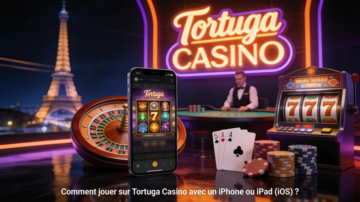 Comment jouer sur Tortuga Casino avec un iPhone ou iPad (iOS) ? : guide tortuga casino pour les joueurs en France